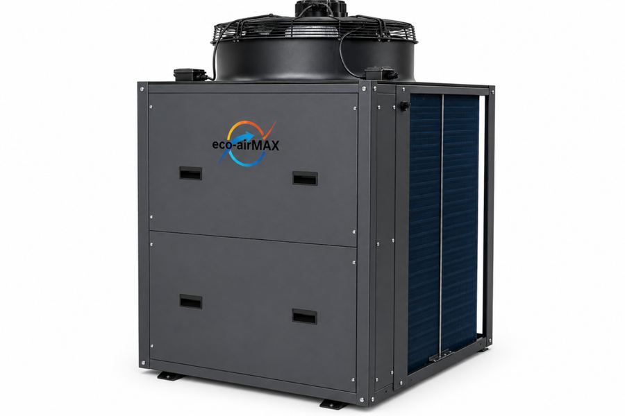 eco-airMAX air source heat pump outdoor unit